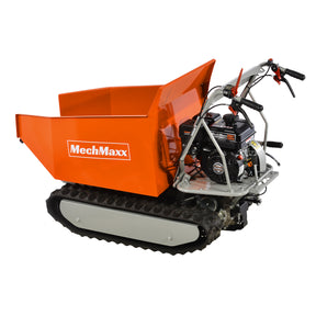 MechMaxx 1100Lbs Load Capacity Petrol Engine Powered Track Mini Dumper , D50MA