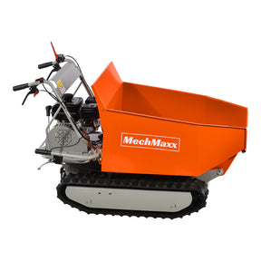 MechMaxx 1100Lbs Load Capacity Petrol Engine Powered Track Mini Dumper , D50MA