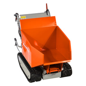 MechMaxx 1100Lbs Load Capacity Petrol Engine Powered Track Mini Dumper , D50MA