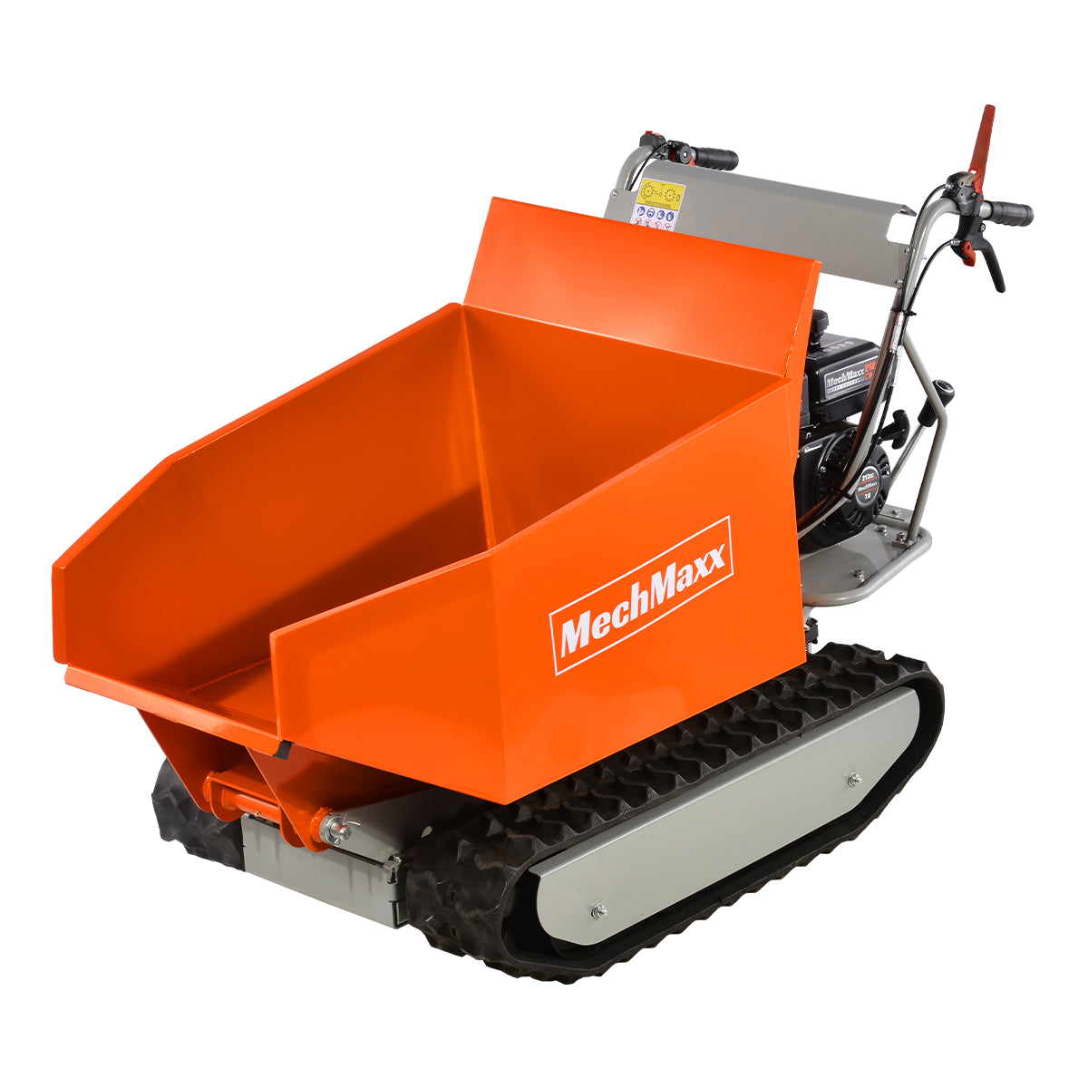 MechMaxx 1100Lbs Load Capacity Petrol Engine Powered Track Mini Dumper , D50MA