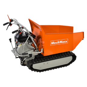 MechMaxx 1100Lbs Load Capacity Petrol Engine Powered Track Mini Dumper , D50MA